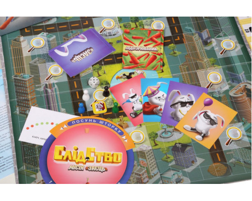 Настольная игра Следствие. Миссия "Заяц" Arial 911593 на укр. языке