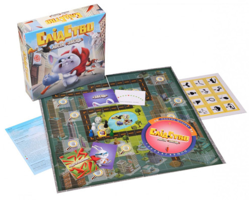 Настольная игра Следствие. Миссия "Заяц" Arial 911593 на укр. языке