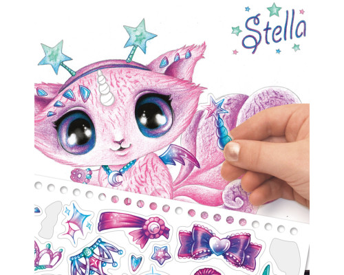 Набір для творчості Скетчбук: Зіркові друзі Nebulous Stars 11141 з олівцями