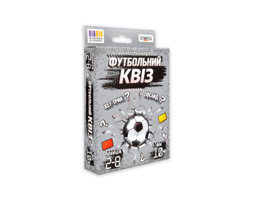 Карточная игра "Футбольный квиз" 31205ST 55 карточек