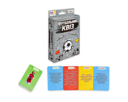 Карточная игра "Футбольный квиз" 31205ST 55 карточек