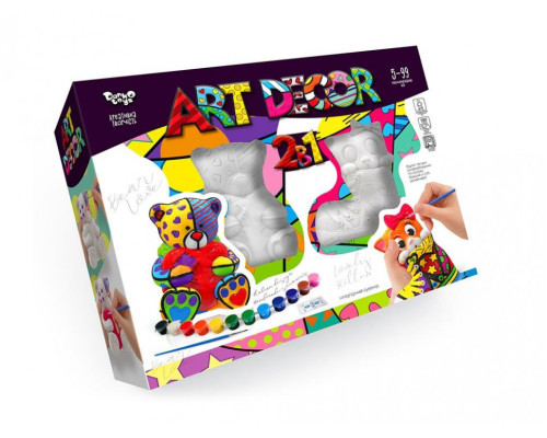 Набір креативної творчості "ART DECOR" ARTD-02-01U, 2в1