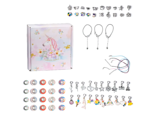 Набор для создания шарм-браслетов "Пандора" ЭДИНОРОГ PNDR-UNC