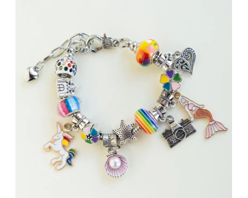 Набор для создания шарм-браслетов "Пандора" ЭДИНОРОГ PNDR-UNC