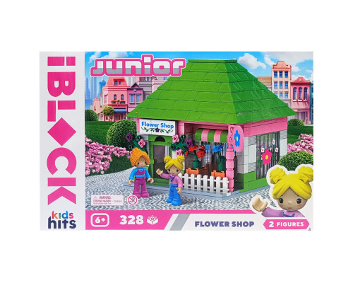 Конструктор дитячий "Квітковий магазин" KH08/013/11, 328 деталей