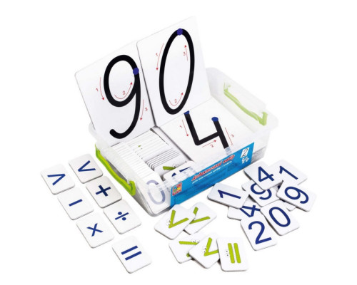 Демонстрационный магнитный набор цифр и математических знаков VT5555-02