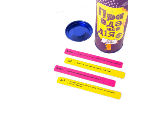 Настільна гра "Правда або Дія: для дітей" Fun Games Shop FGS22-UKR Укр