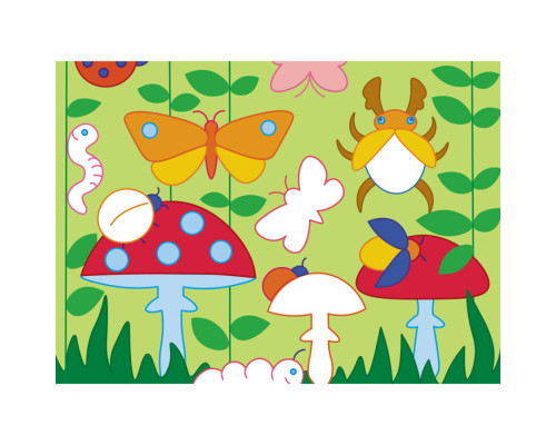 Малювання для найменших Розмальовки №1 19208, 16 картинок