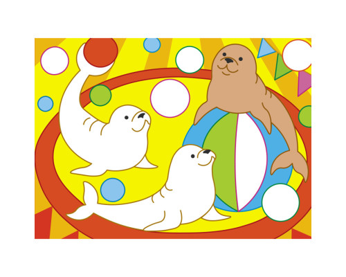 Малювання для найменших Розмальовки №1 19208, 16 картинок