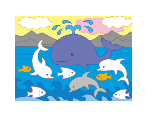 Малювання для найменших Розмальовки №1 19208, 16 картинок