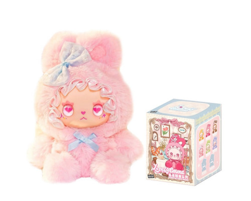 Коллекционная мягкая игрушка с кольцом "Зайчики" POP TOP Lucky Emma MJ-000090 серии "Lovely Emma"