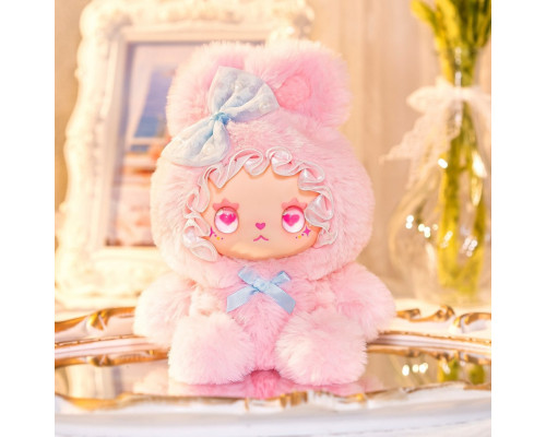 Коллекционная мягкая игрушка с кольцом "Зайчики" POP TOP Lucky Emma MJ-000090 серии "Lovely Emma"