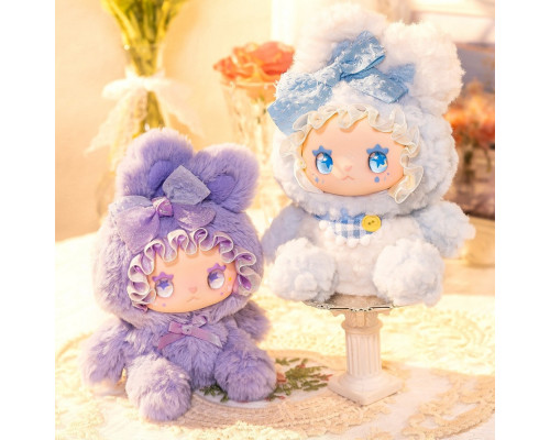 Коллекционная мягкая игрушка с кольцом "Зайчики" POP TOP Lucky Emma MJ-000090 серии "Lovely Emma"