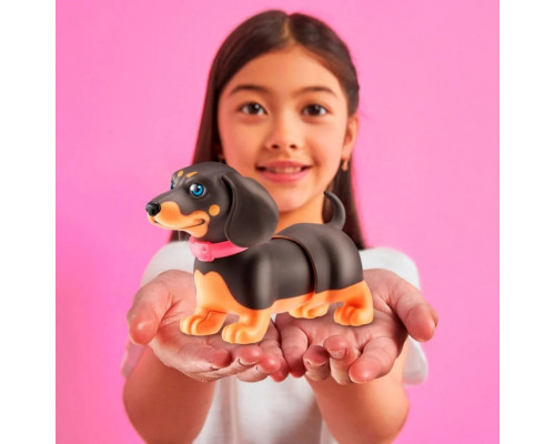 Інтерактивне цуценя Грайлива Такса PETS ALIVE 9530SQ1-3 ходить веляє хвостиком