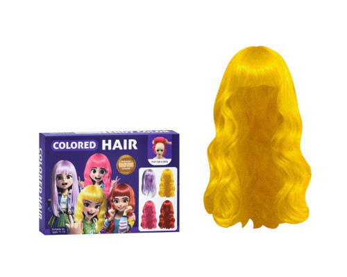 Детский набор аксессуаров "Colored Hair" C2009 парик 34 см, расческа