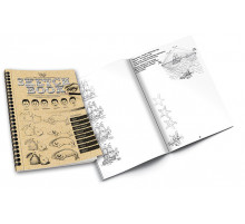 Набор для обучения рисованию SKETCH BOOK 6628DT на укр. языке