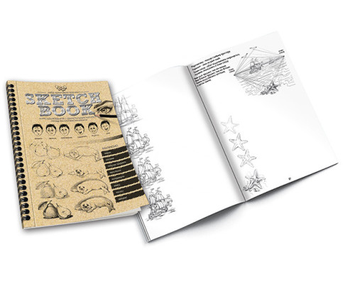 Набір для навчання малюванню SKETCH BOOK 6628DT укр. мовою