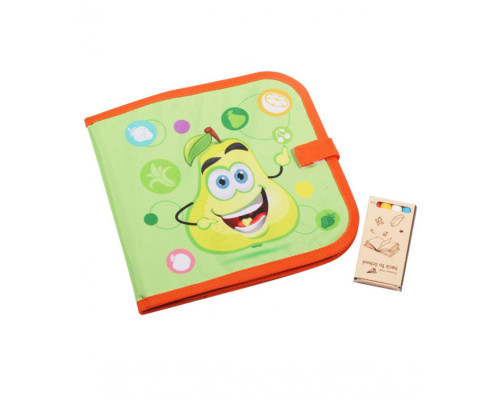 Дощечка для малювання 28056 на липучці і з крейдою  Груша