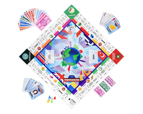 Настільна гра Монополія "Економіка світу" 31028, 2-4 гравці