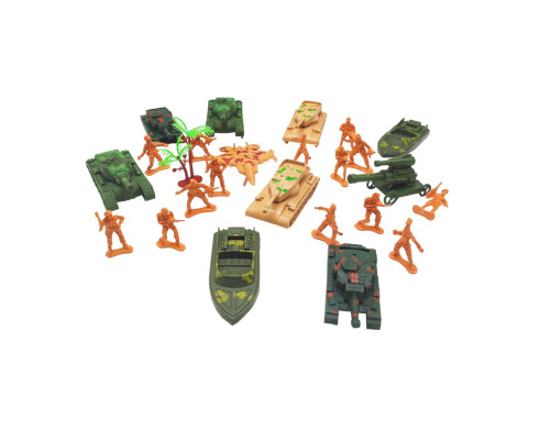 Cолдати в наборах 6288-B96 техніка, фігурки, в кульці