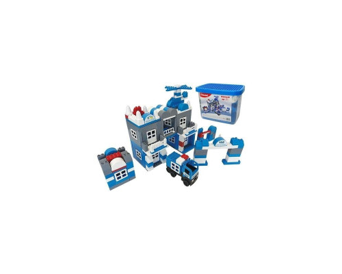 Конструктор "Поліція" 013888/02 в пластиковому боксі, 231 деталь