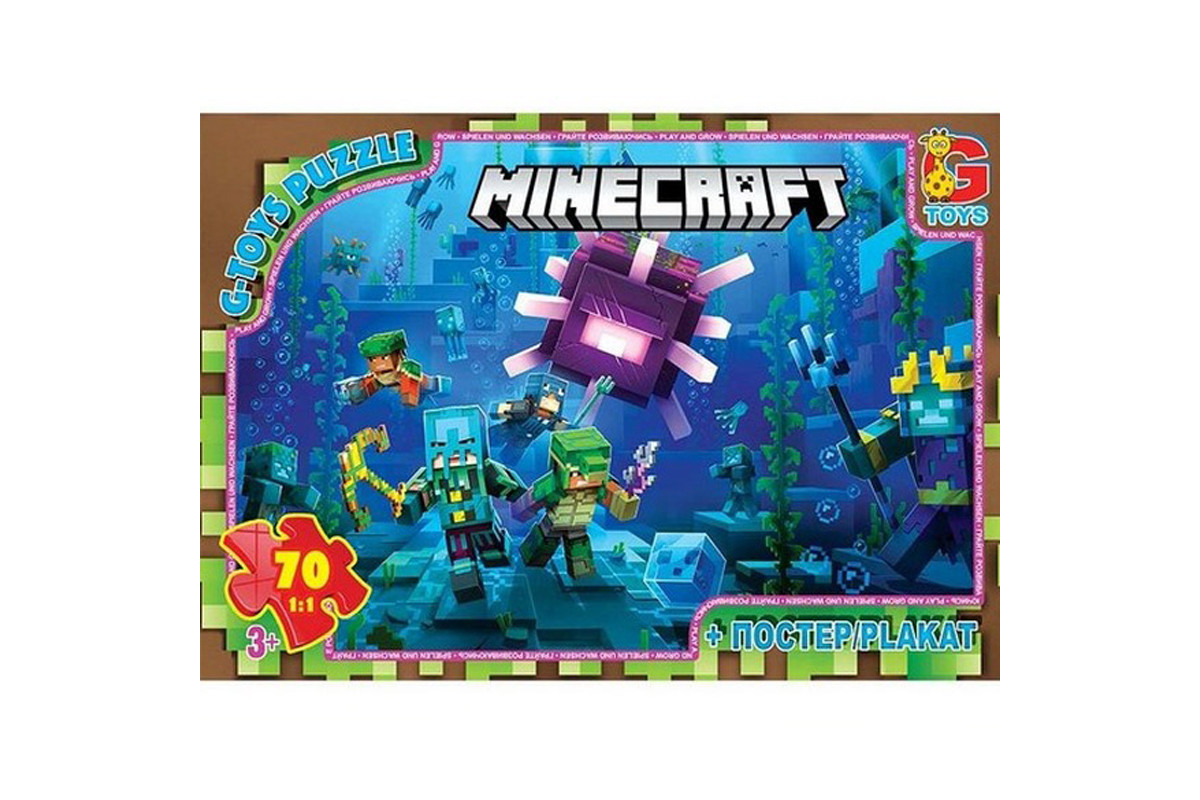 Дитячий пазл "Minecraft" MC802 плакат 70 елементів