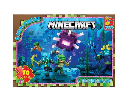 Дитячий пазл "Minecraft" MC802 плакат 70 елементів
