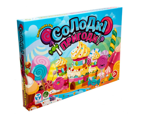 Настільна Гра-бродилка Солодкі пригоди 30504 (укр.)