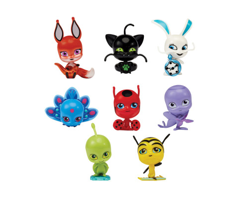 Фігурка Леді Баг та Супер-Кіт "Коробочка-сюрприз з Квами" Miraculous 50500 іграшка в асортименті