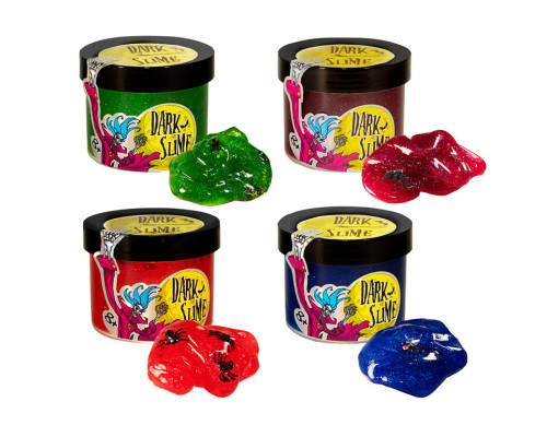 Слайм "Dark slime - с декором" 71829 (укр.) - 0,100 кг