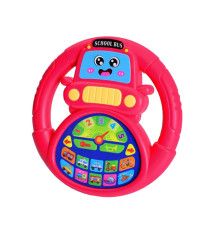 Інтерактивна іграшка кермо "Мандрівничок: Автосвіт" M 6304, 18 см, українська