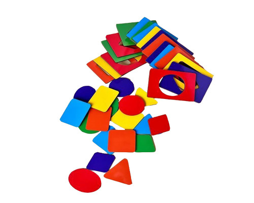 Вкладиші Дошки Сегена "фігури, кольори" (ПСД212) PSD212