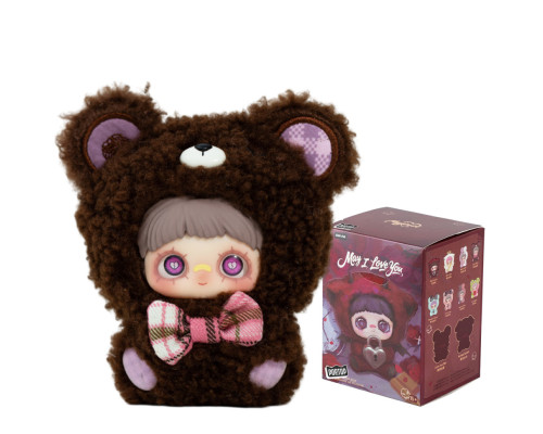 Пухнаста фігурка на підвісі Люблю тебе Pop Top HC031 Hi TOY серії "MayMei"