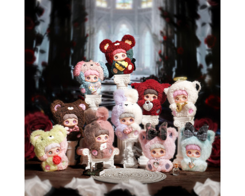 Пухнаста фігурка на підвісі Люблю тебе Pop Top HC031 Hi TOY серії "MayMei"