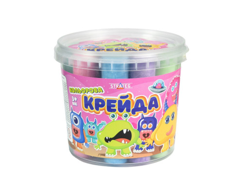 Крейда для малювання на асфальті 50138ST 16 штук, різнокольорова