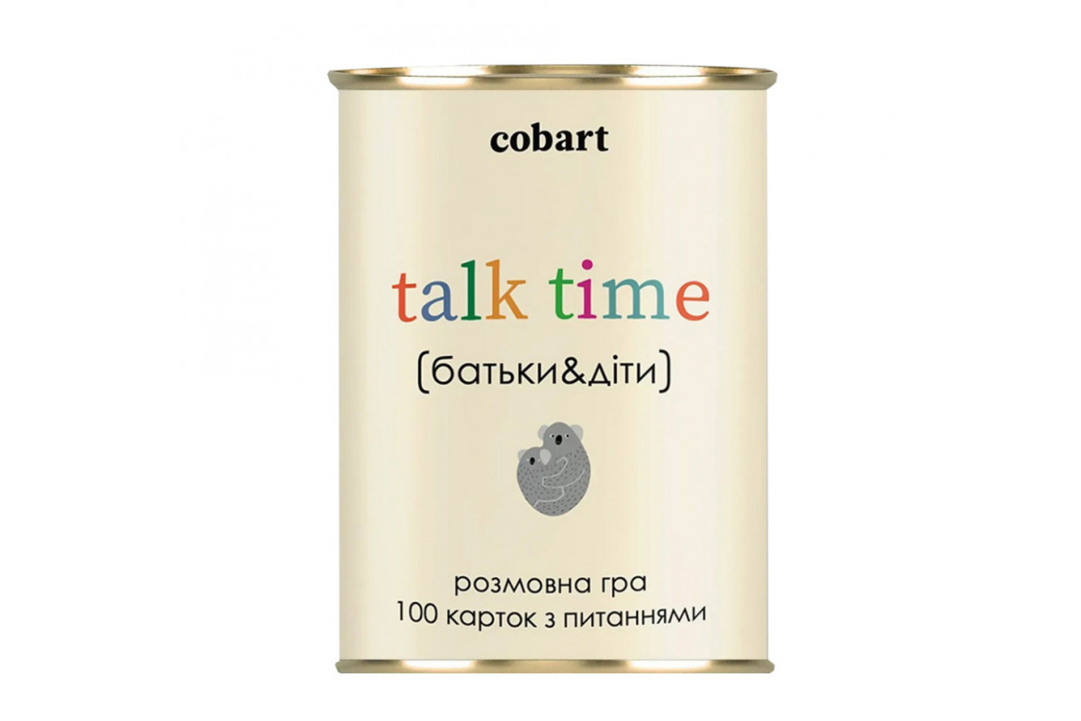 Карткова гра Talk time "Батьки та діти" СS-CG-007, 100 карток Карткова гра Talk time "Батьки та діти" СS-CG-007, 100 карток