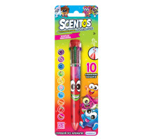 Багатобарвна ароматна кулькова ручка Чарівний настрій W3 Scentos 11779-2(Red)