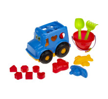 Сортер-автобус "Бусик" №3 Colorplast 0268  Синій