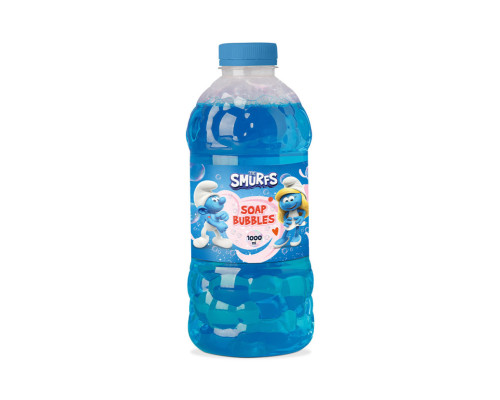 Раствор для мыльных пузырей "Smurfs Love" 200599 объем 1000 мл