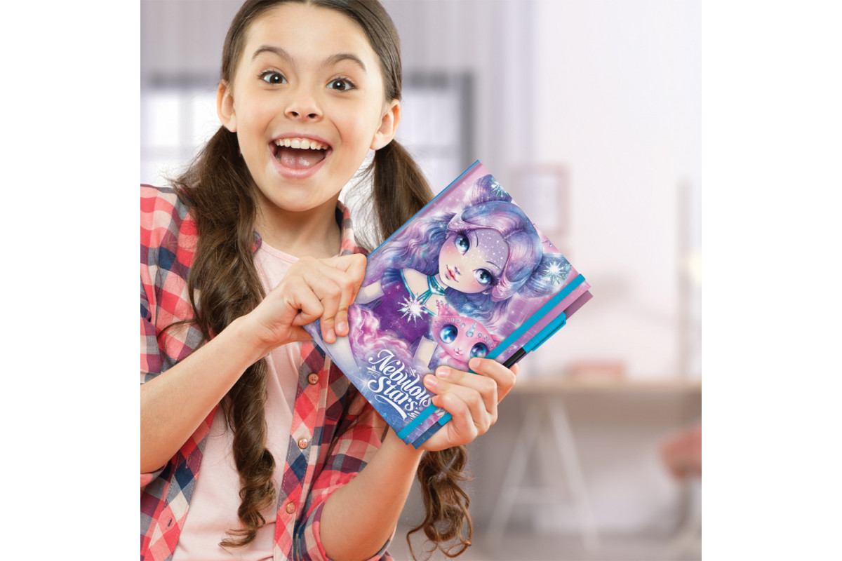 Блокнот чорні аркуші Делюкс Небулія Nebulous Stars 11583-1 з ручкою