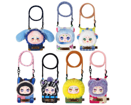 Крос-боди сумка Pop Top Kimmon 556114 застежка-магнит в виде лица