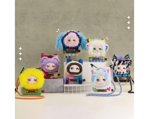 Крос-боди сумка Pop Top Kimmon 556114 застежка-магнит в виде лица