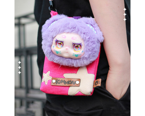 Крос-боди сумка Pop Top Kimmon 556114 застежка-магнит в виде лица