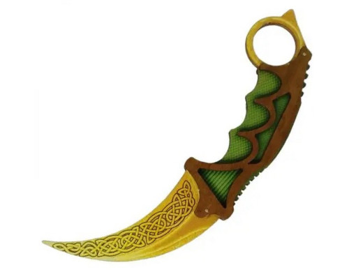 Деревянный сувенирный нож "КЕРАМБИТ LEGEND" KAR-LE