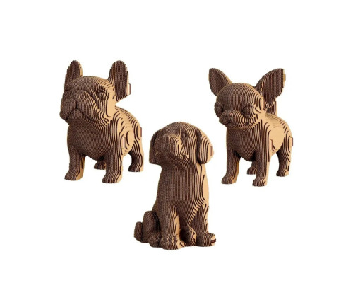 Картонний конструктор 3D Puzzle "PUPPIES TRIO" CARTPUPPIES 227 деталей