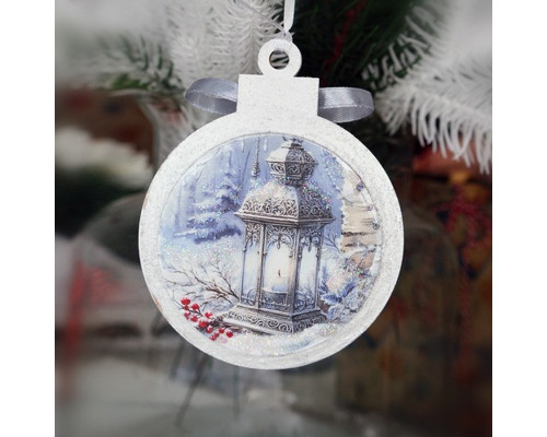 Творчий набір для створення 3-х ялинкових прикрас "Winter Forest" FDCKW-052