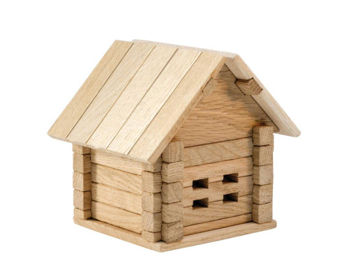 Деревянный конструктор "Копилка" Igroteco 900293, 37 деталей