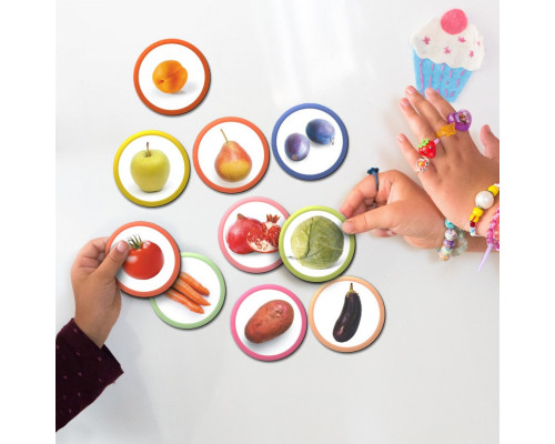 Магнітний набір Монтесорі "Овочі, фрукти і ягоди" 200272