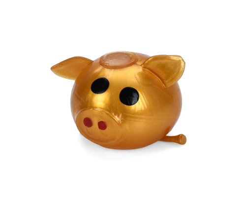 Дитяча іграшка антистрес Липучка-лизун MS 4701(Gold) розмір 8 см