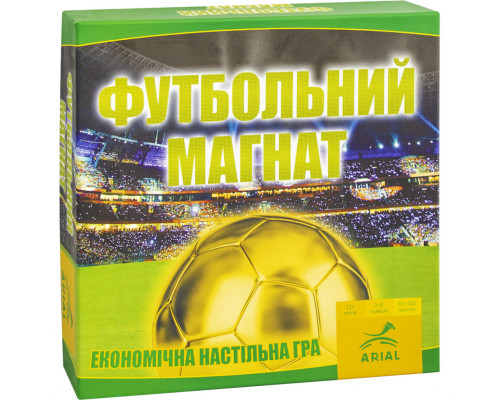 Настільна гра Футбольний магнат Arial 910176 укр. мовою